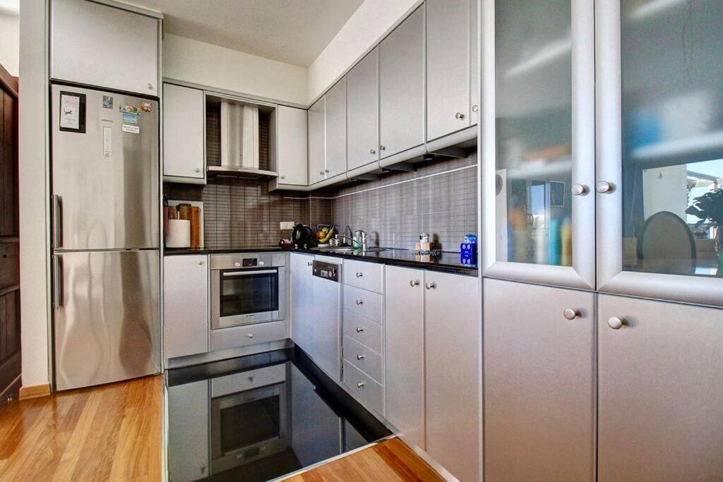 Odyssey Beach Front Apartment Chania  Luaran gambar